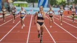 400 metrů žen s ohlasem Lady Vondrové