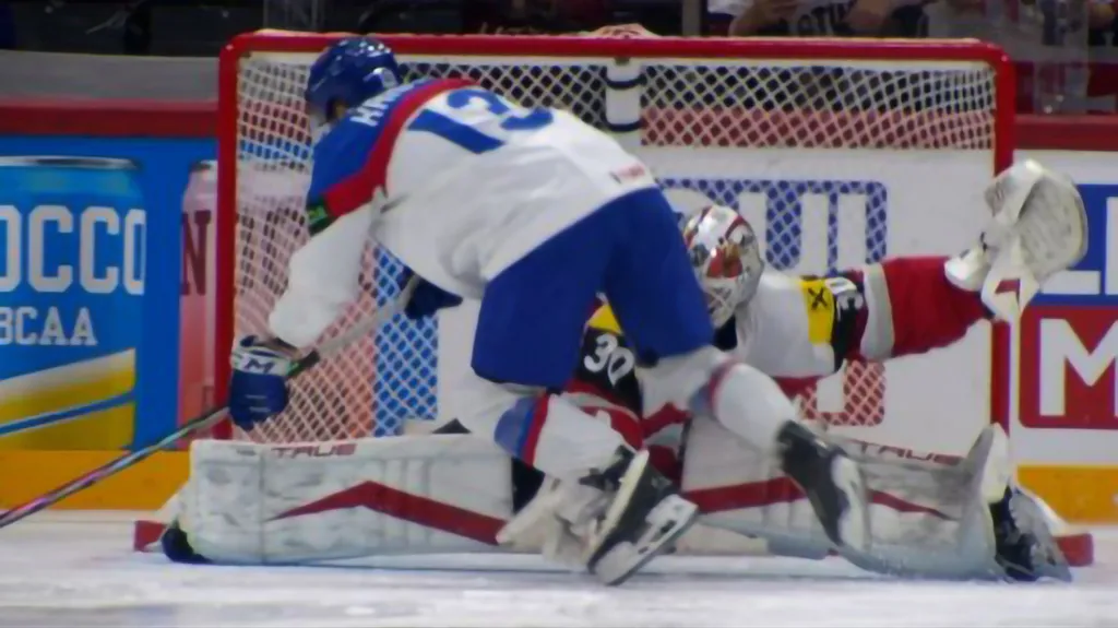 Faul na Michala Krištofa