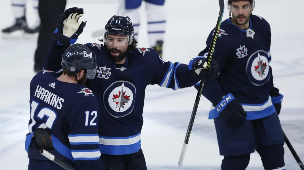 Radost hráčů Winnipegu