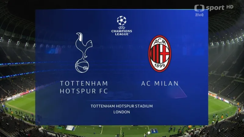 Sestřih utkání Tottenham - AC Milán