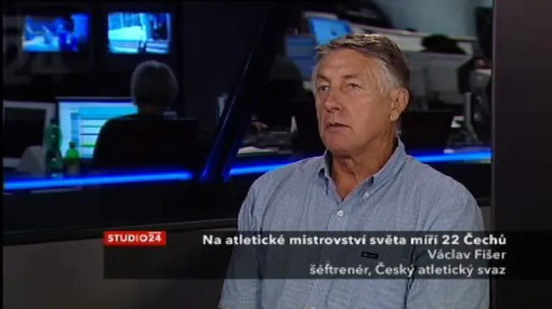 Studio ČT24 s Tomášem Dvořákem a Václavem Fišerem