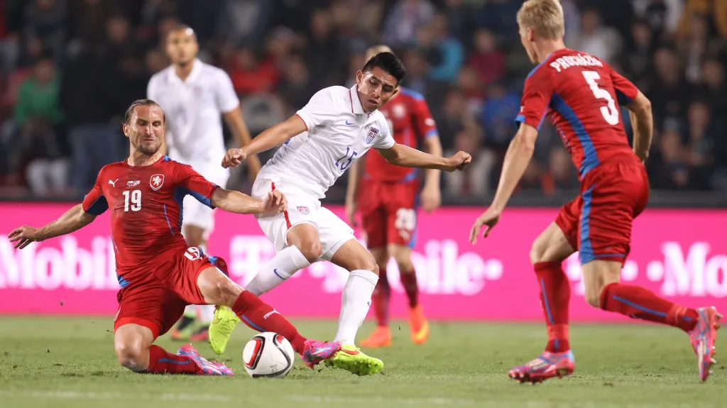 Utkání Česko - USA