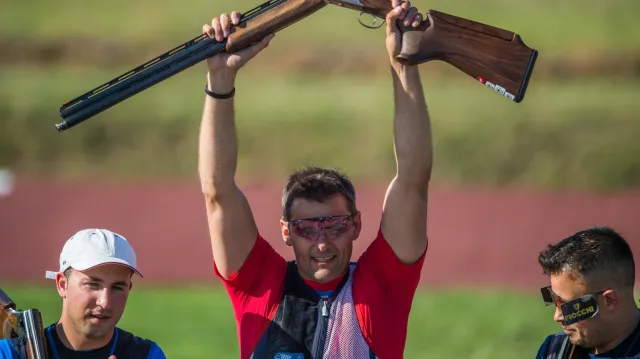 Kostelecký vystřílel české výpravě první zlato z Evropských her