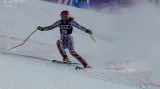 Jízda Ester Ledecké v super- G v Aare