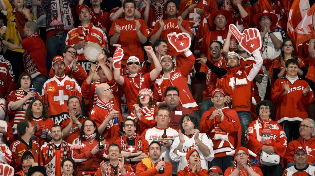 Fanoušci Švýcarska na MS