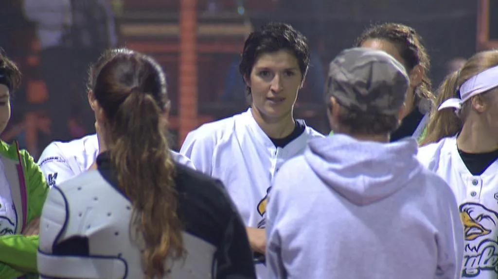 Lenka Spurná v dresu Eagles Praha