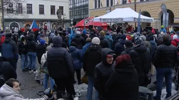 Lidé ve Frenštátu pod Radhoštěm vítali Aleše Lopraise
