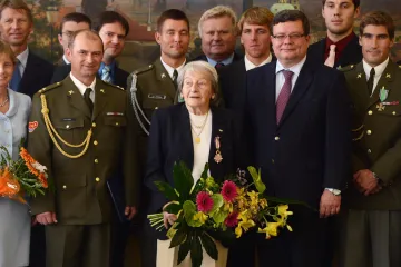 Ministr obrany s oceněnými olympioniky