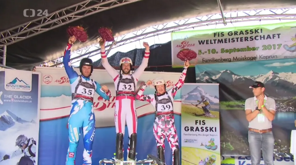 Travní lyžař Gardavský získal v Kaprunu už třetí medaili