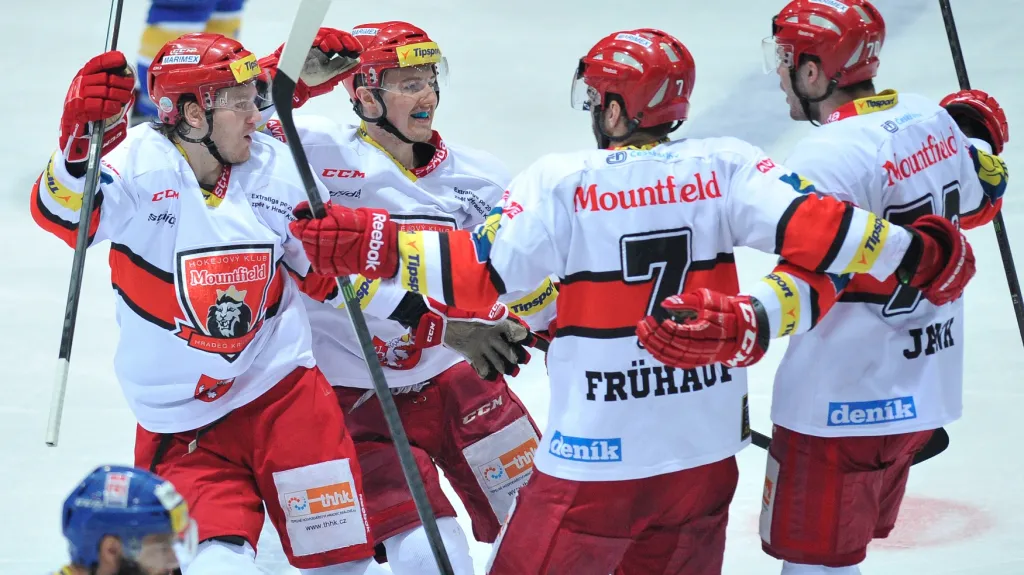 Radost hradeckých hokejistů