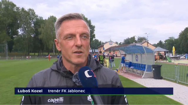 Luboš Kozel se na lavičce Jablonce uvedl výhrou