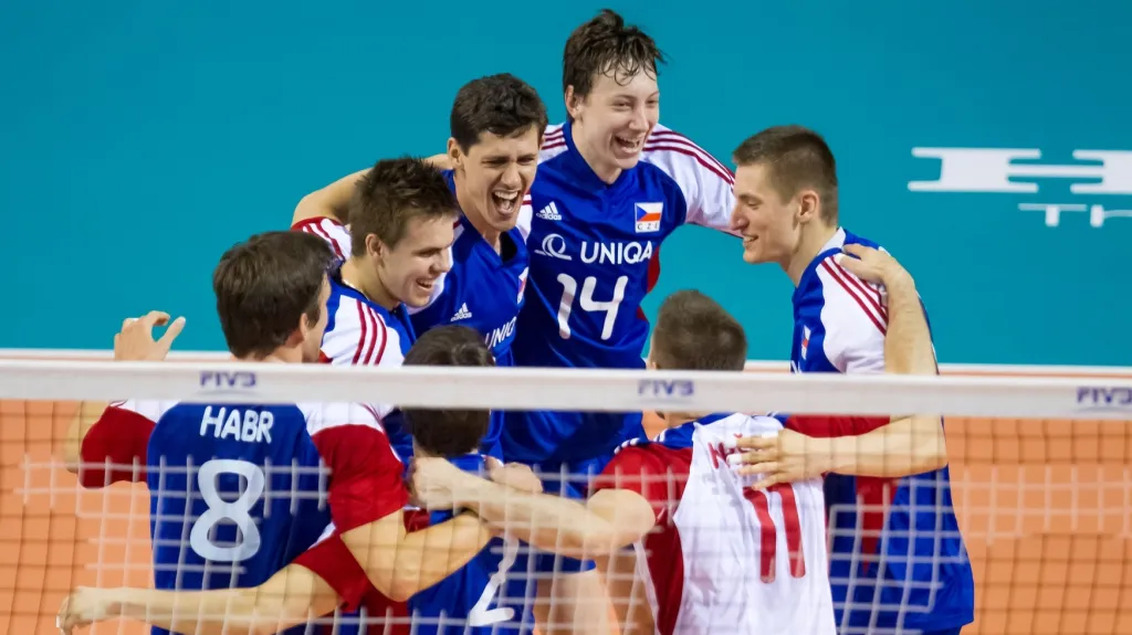 Radost českých volejbalistů