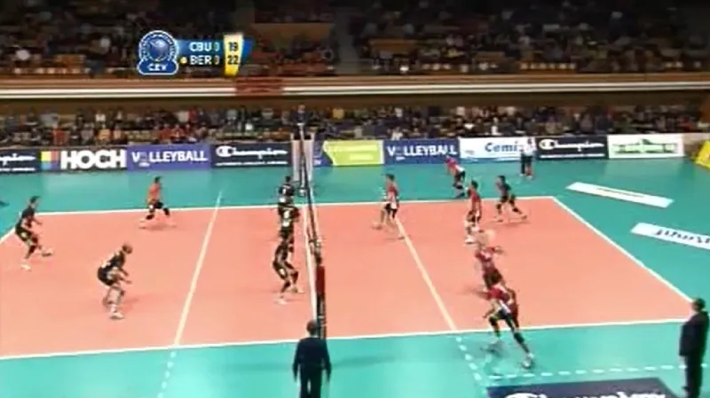 Sestřih utkání LM volejbalistů: Č. Budějovice - Berlín