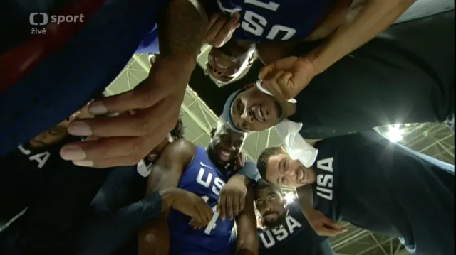 Američtí basketbalisté potřetí v řadě berou zlato