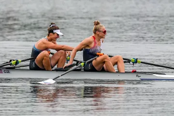 Anna Šantrůčková s Lenkou Lukšovou