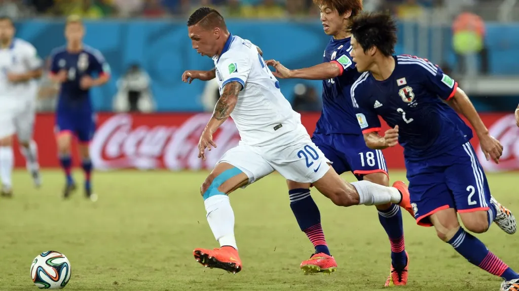 Utkání Japonsko - Řecko