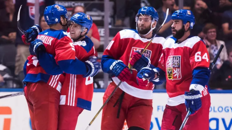 Česká reprezentace v utkání proti USA