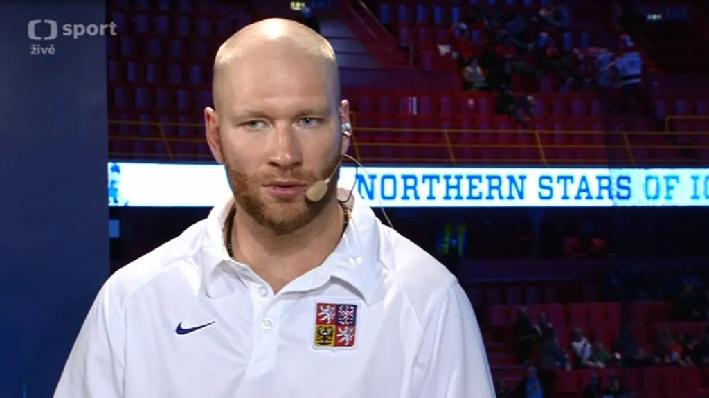 Jiří Novotný v hokejovém studiu