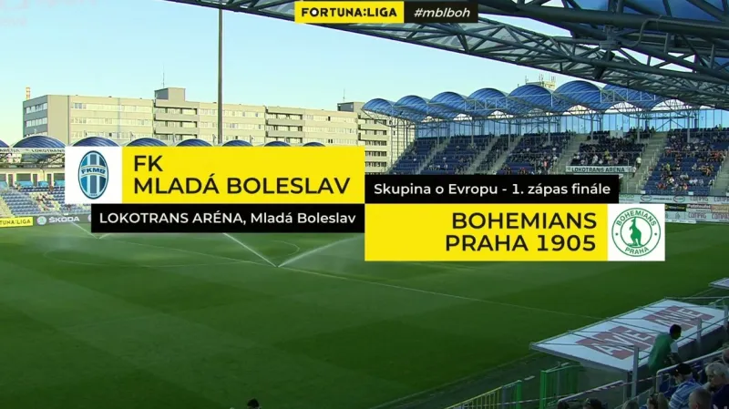 Přenos ČT: Sestřih utkání Mladá Boleslav - Bohemians 1905