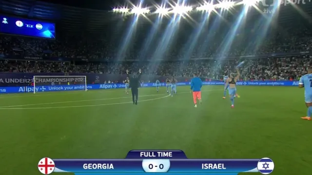 Sestřih čtvrtfinále Gruzie – Izrael