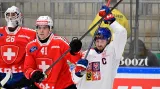 Ondřej Beránek v souboji s Giancarlem Chantonem ze Švýcarska