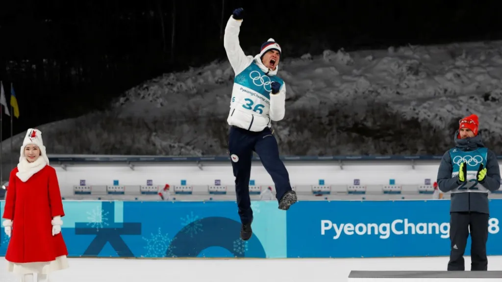 Michal Krčmář slaví stříbro