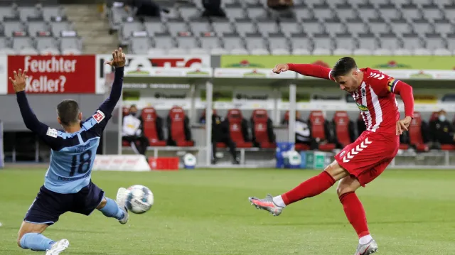 Fotbalisté Mönchengladbachu nechali všechny body ve Freiburgu