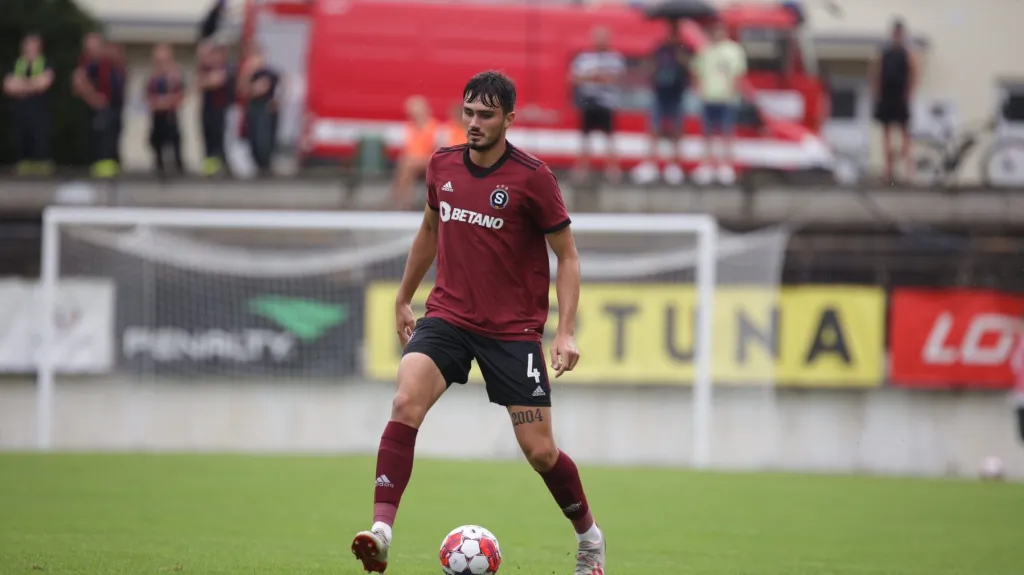 Obránce Sparty B Josef Stárek