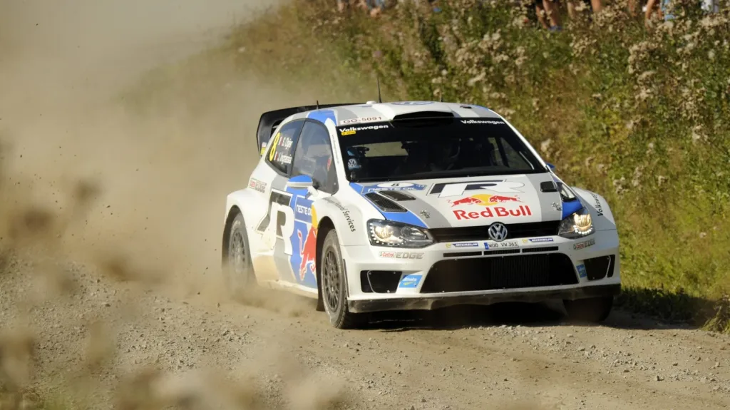 Sébastien Ogier během Finské rallye