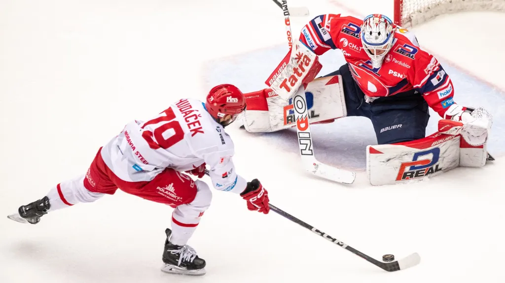 Utkání Třinec – Pardubice