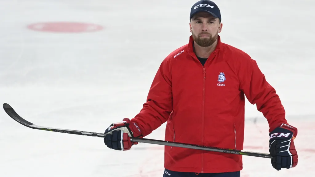 Trenér mužské hokejové reprezentace Filip Pešán