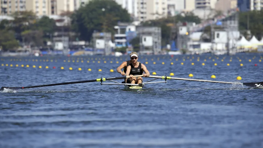 Murray a Bond během finále v Riu