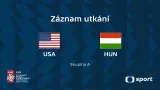 Záznam utkání USA – Maďarsko
