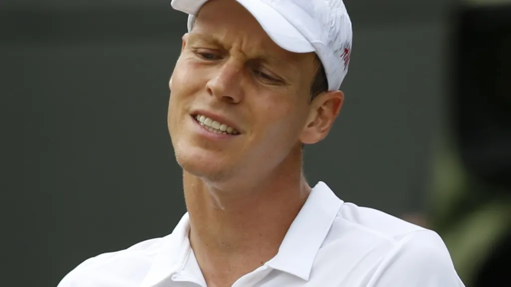 Nespokojený Tomáš Berdych