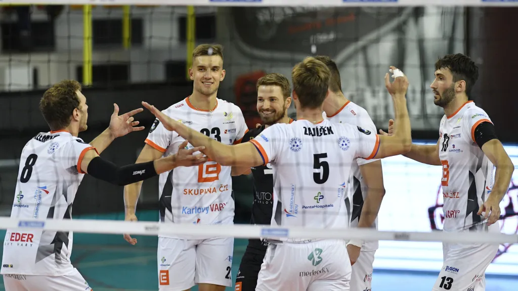 Radost volejbalistů Karlovarska