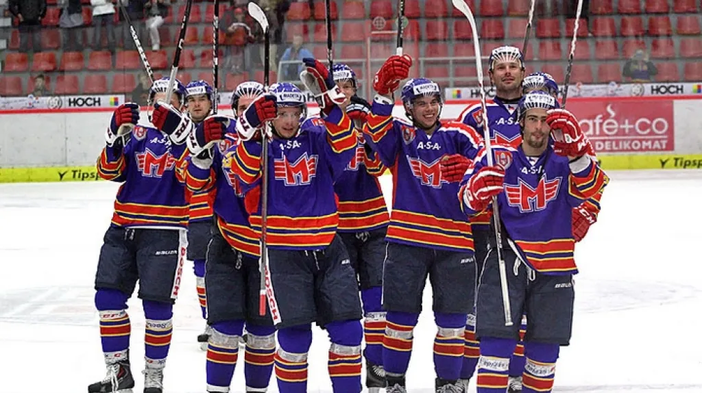 Radost hokejistů Českých Budějovic