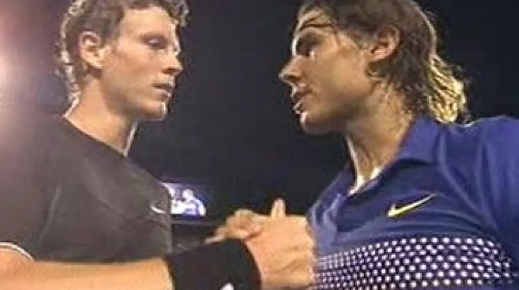 Tomáš Berdych a Rafael Nadal