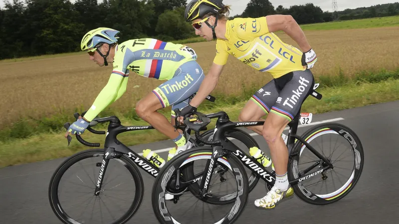 Roman Kreuziger na Tour s Peterem Saganem