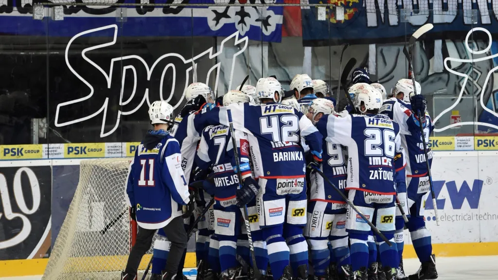 Radost hráčů brněnské Komety