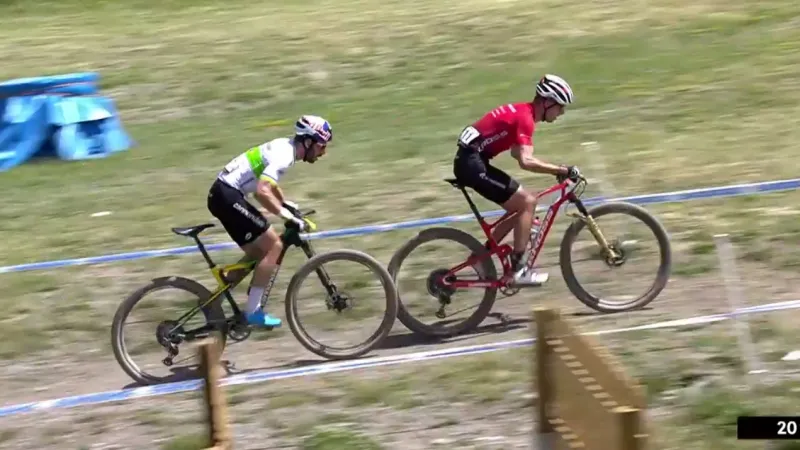 Ondřej Cink nadějně rozjetý závod nedotáhl do vítězného konce