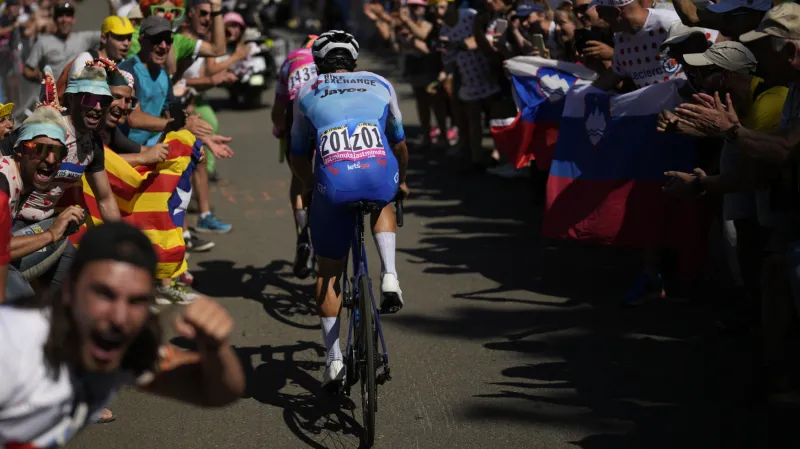 Závěr 14. etapy Tour de France