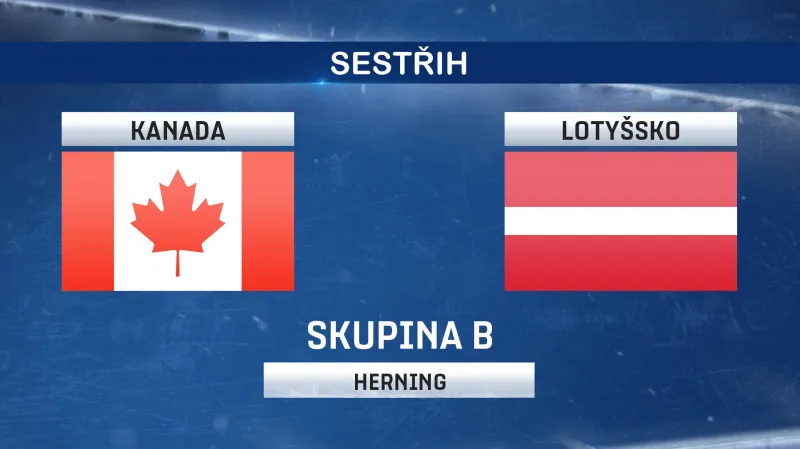 Sestřih utkání Kanada - Lotyšsko
