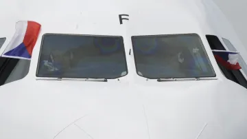 Letadlo českých hokejistů