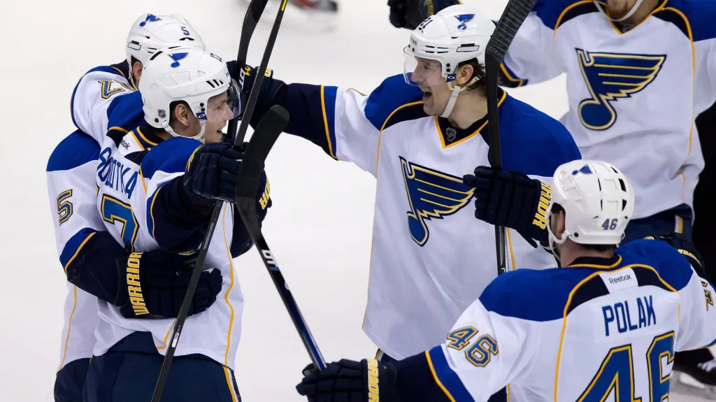 Slavící hráči St.Louis