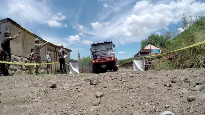 Kolomý poprvé ovládl etapu na Rallye Dakar