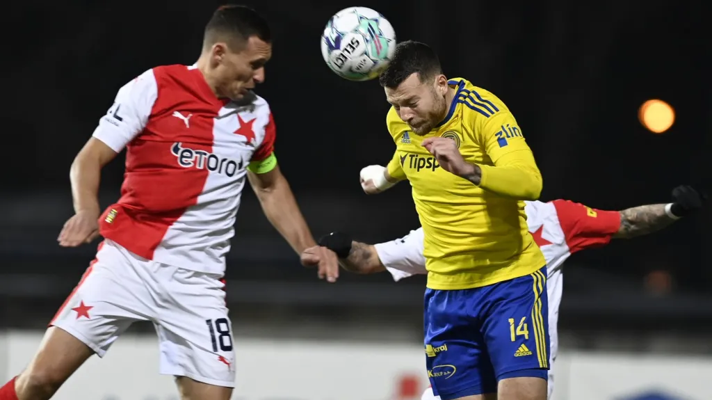 Utkání Zlín – Slavia