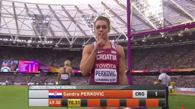 Zlatý pokus Perkovičové v diskařském finále žen