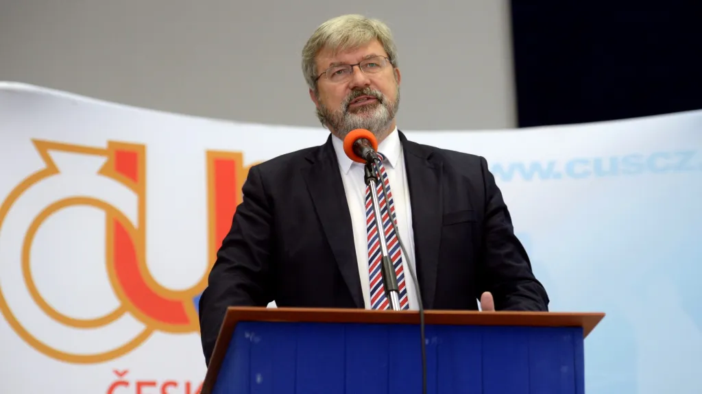 Předseda České unie sportu Miroslav Jansta