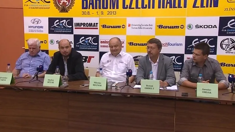 Barum rallye tématem Studia ČT24