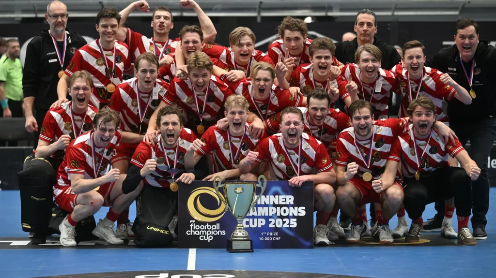 Florbalisté Pixbo IBK Wallenstam porazili Boleslav a získali Pohár mistrů